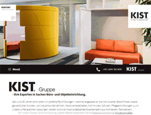 Tablet Screenshot of kist.de